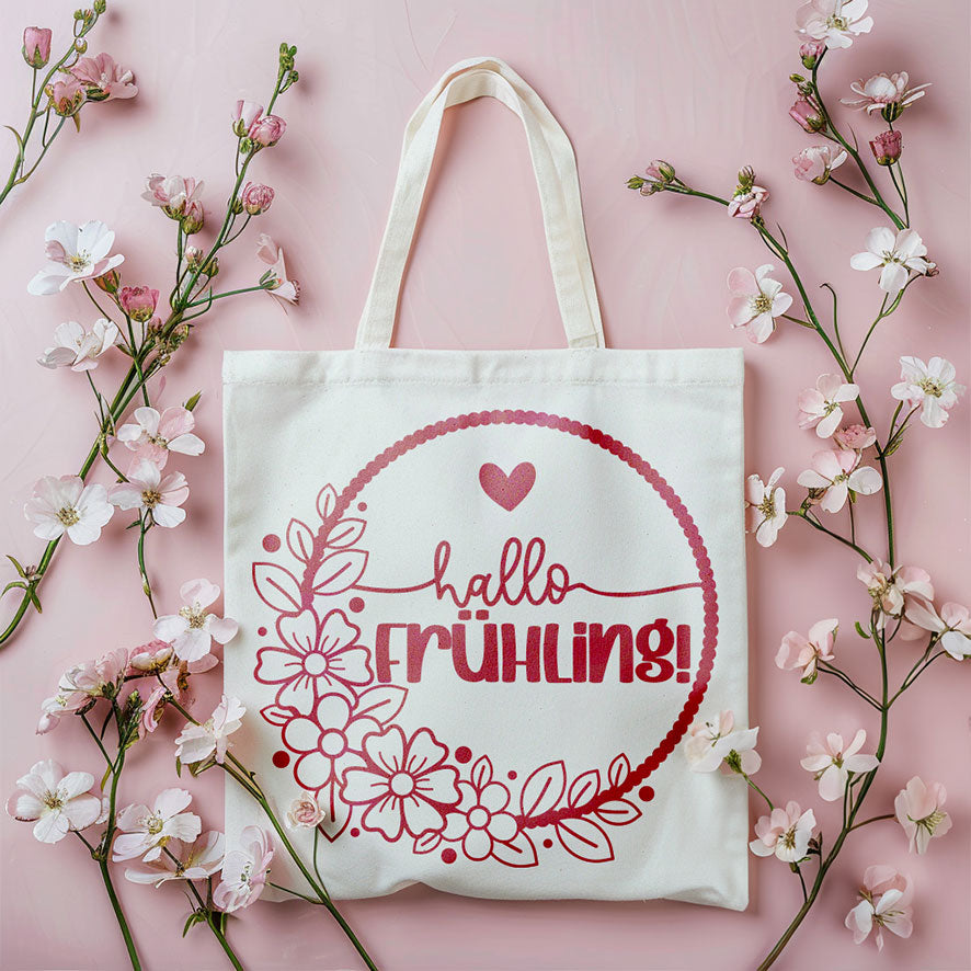 Plotterdatei & Lasercut Frühlingsgruß