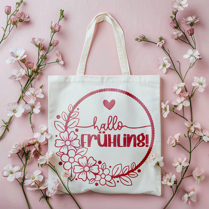 Plotterdatei & Lasercut Frühlingsgruß