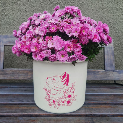 Plotterdatei Boho Katze