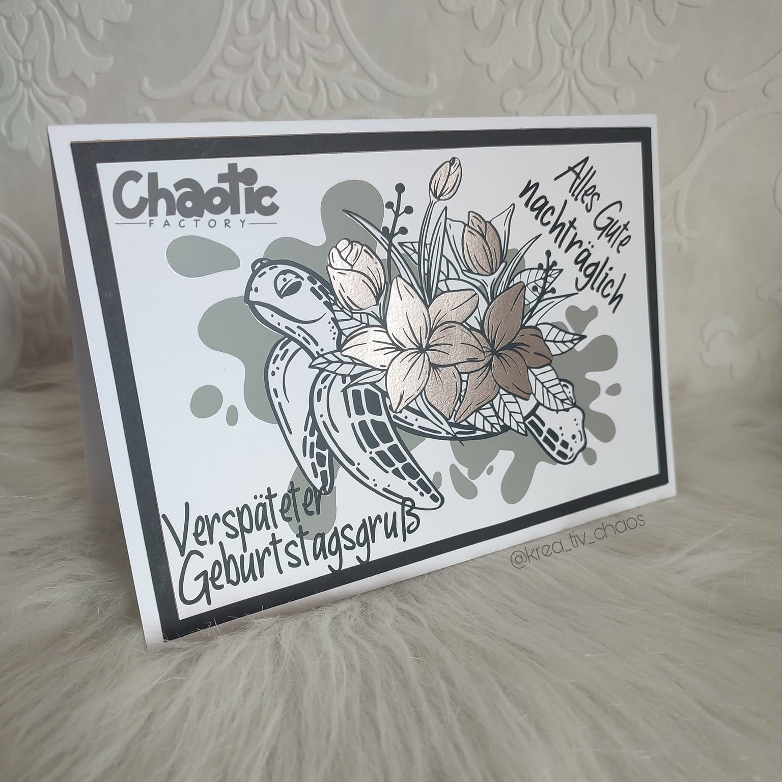 Plotterdatei Flower Turtle