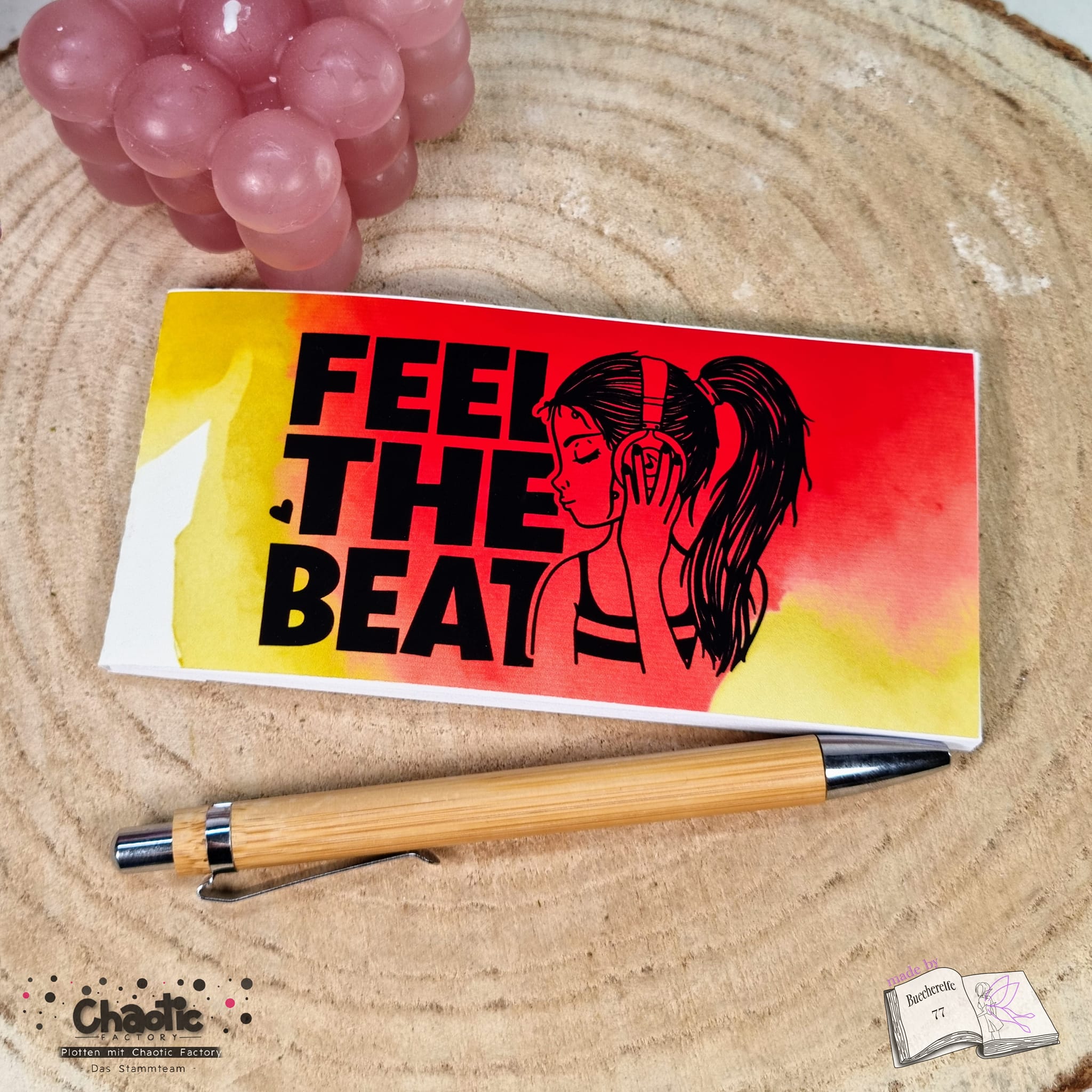 Plotterdatei Feel the Beat