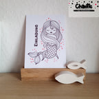 Plotterdatei Little Mermaid