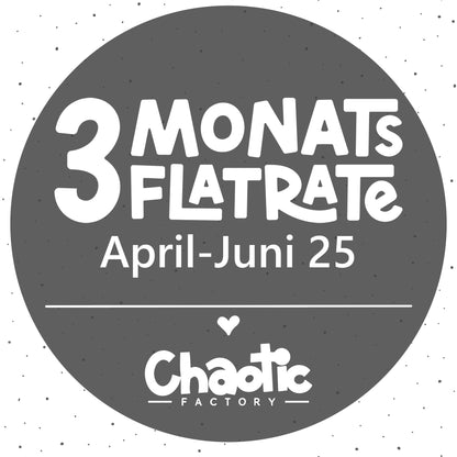 3-Monats-Flat April-Juni 2025 - PLOTTERDATEIEN!