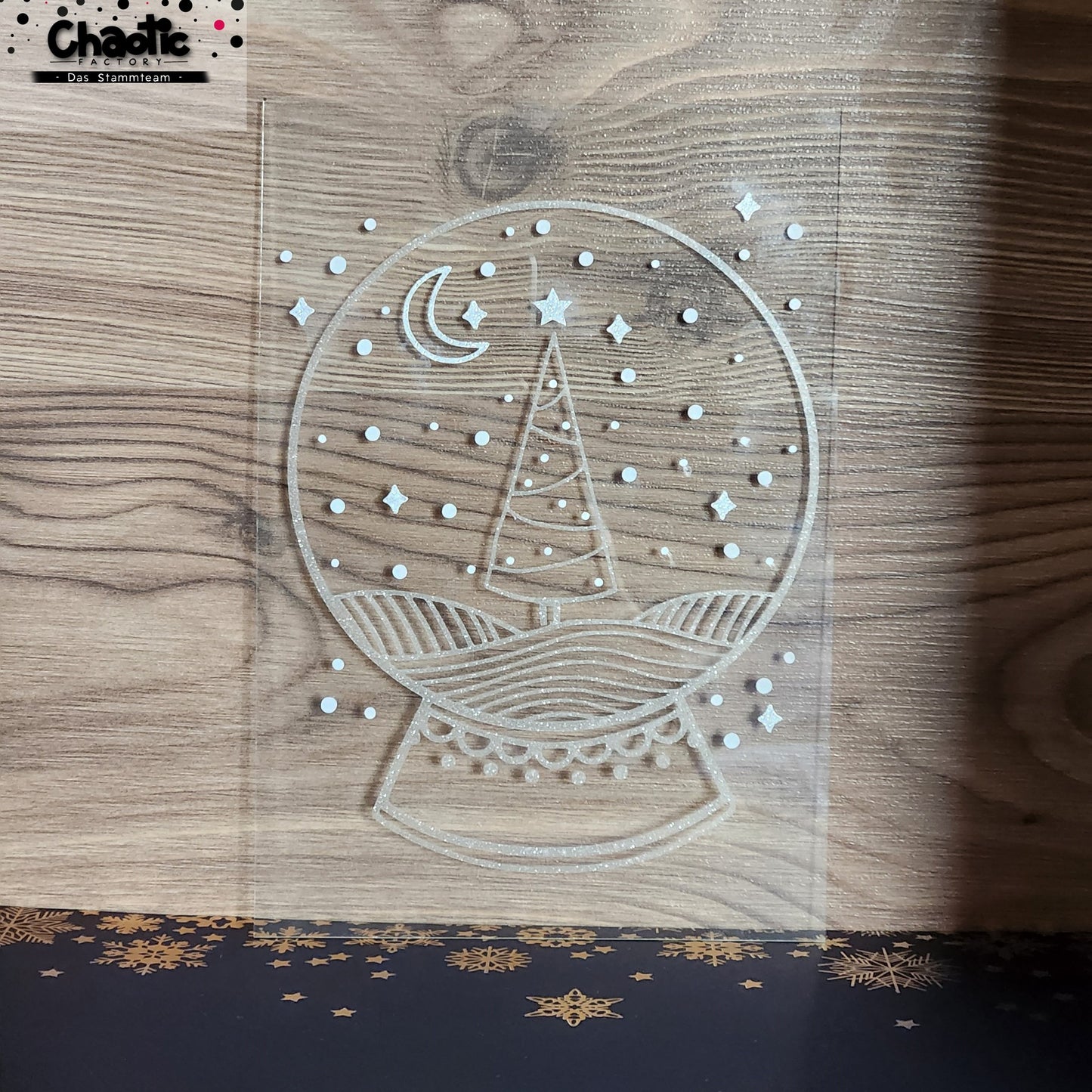 Plotterdatei Schneekugel