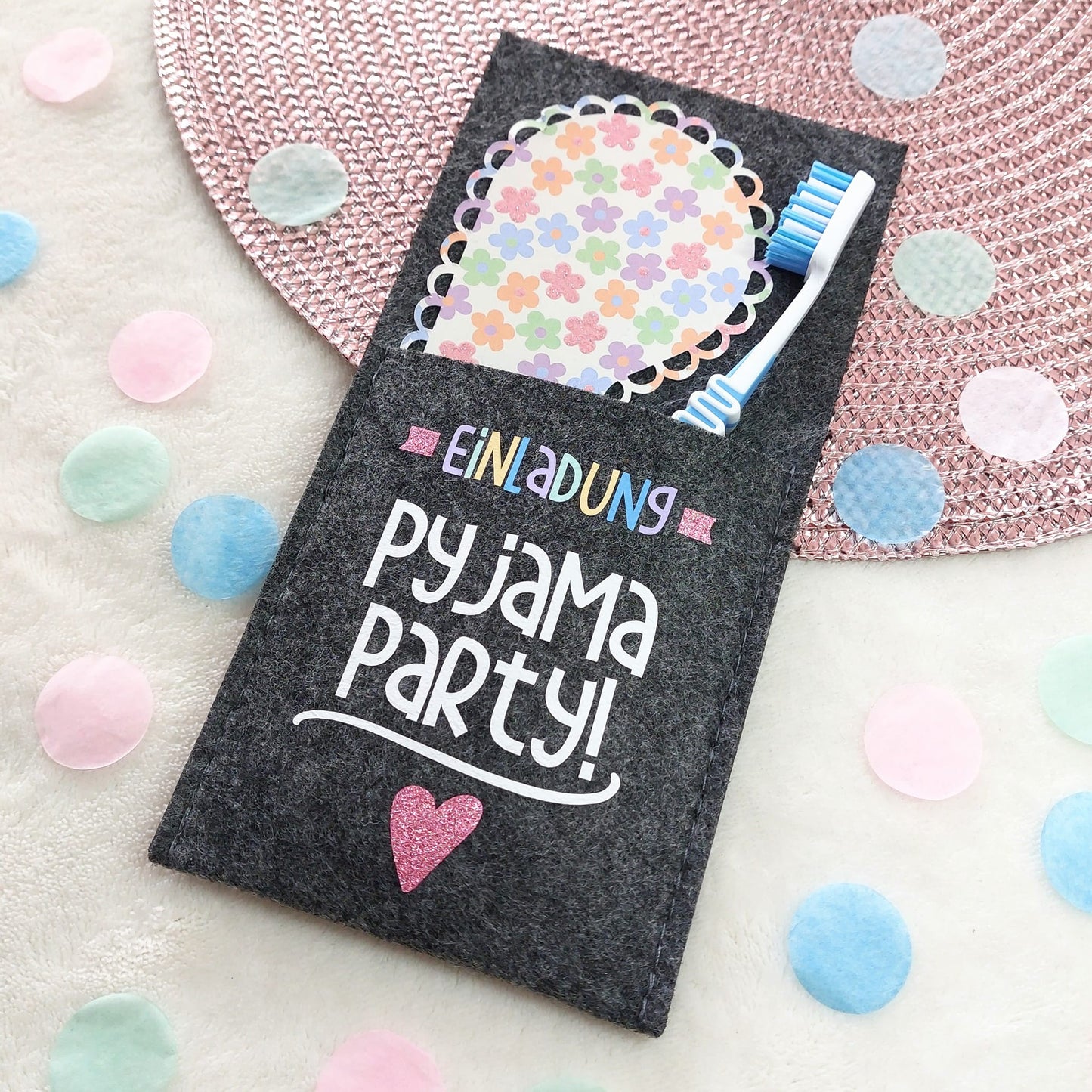 Plotterdatei Pyjama Party