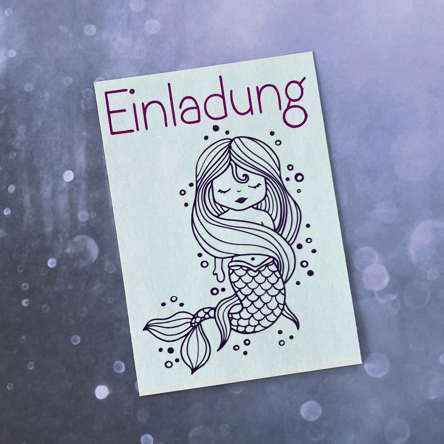 Plotterdatei Little Mermaid