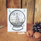 Plotterdatei Schneekugel
