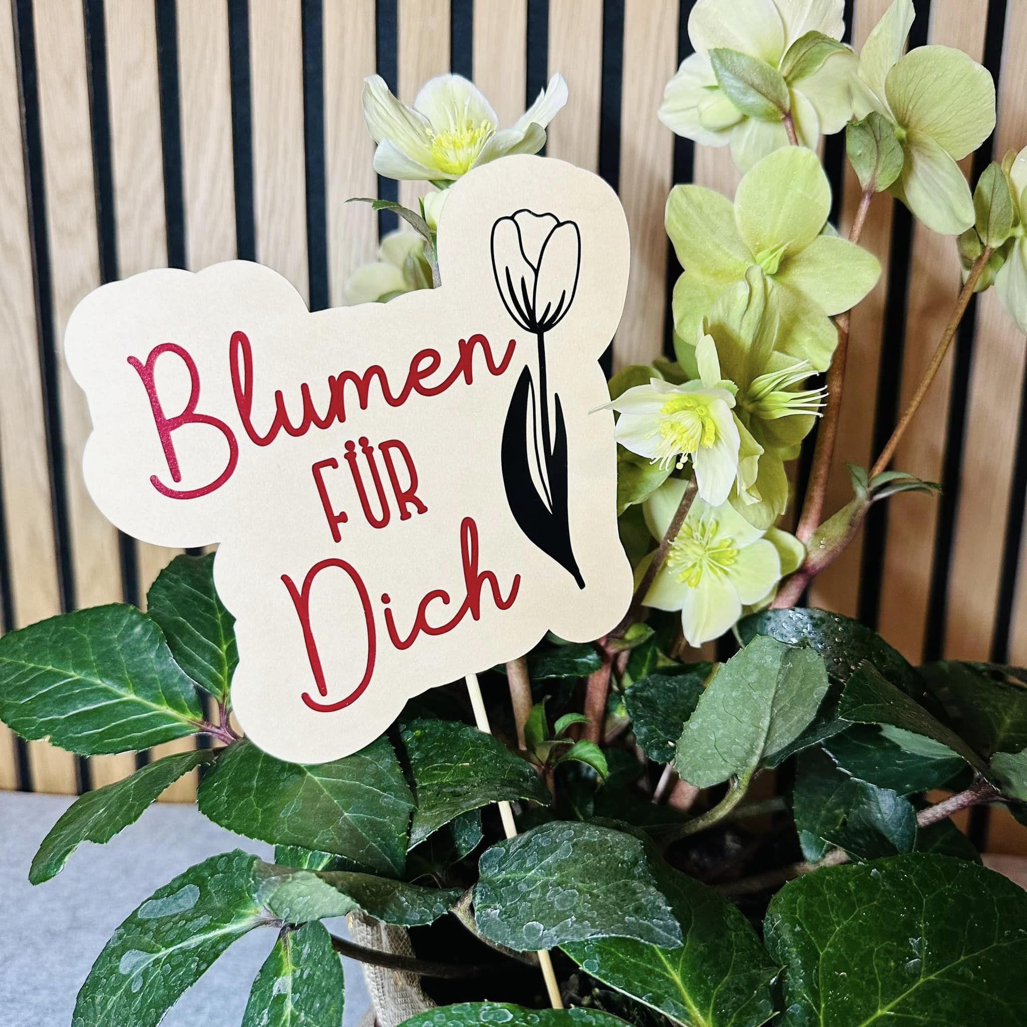 Plotterdatei Blumengruss