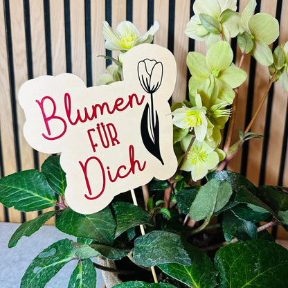 Plotterdatei Blumengruss