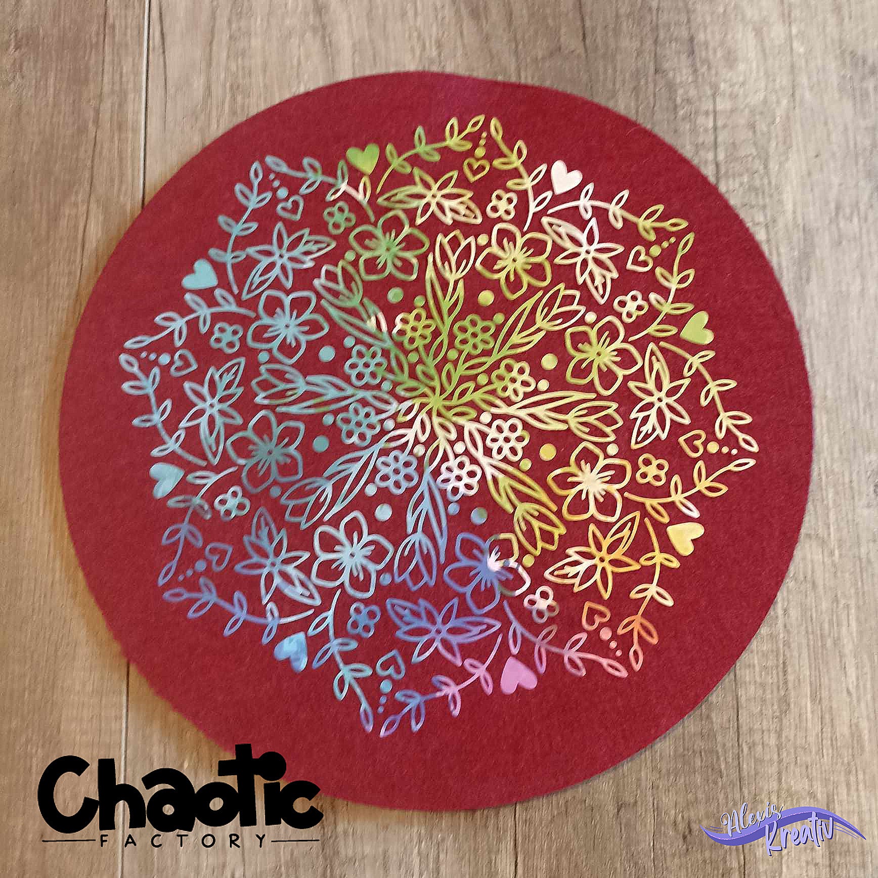 Plotterdatei Blumenmandala