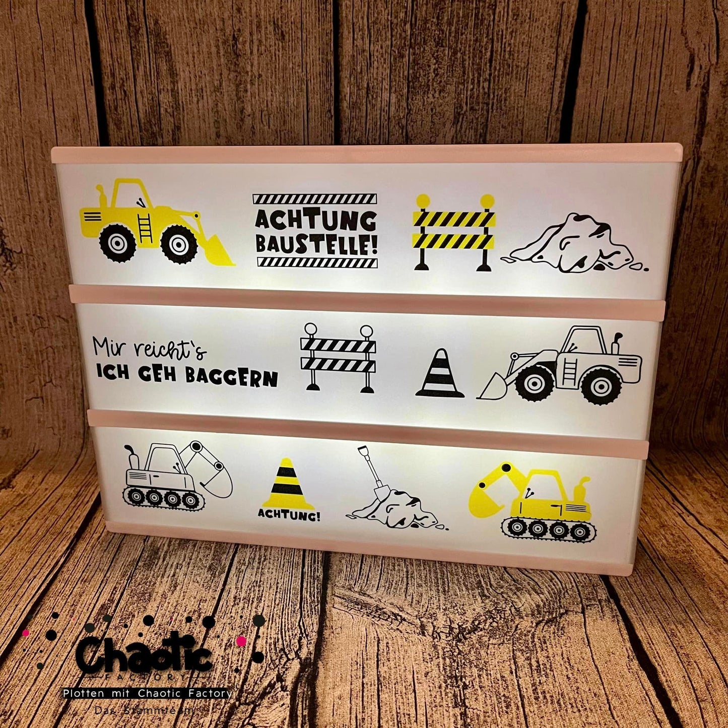 Plotterdatei Achtung Baustelle!