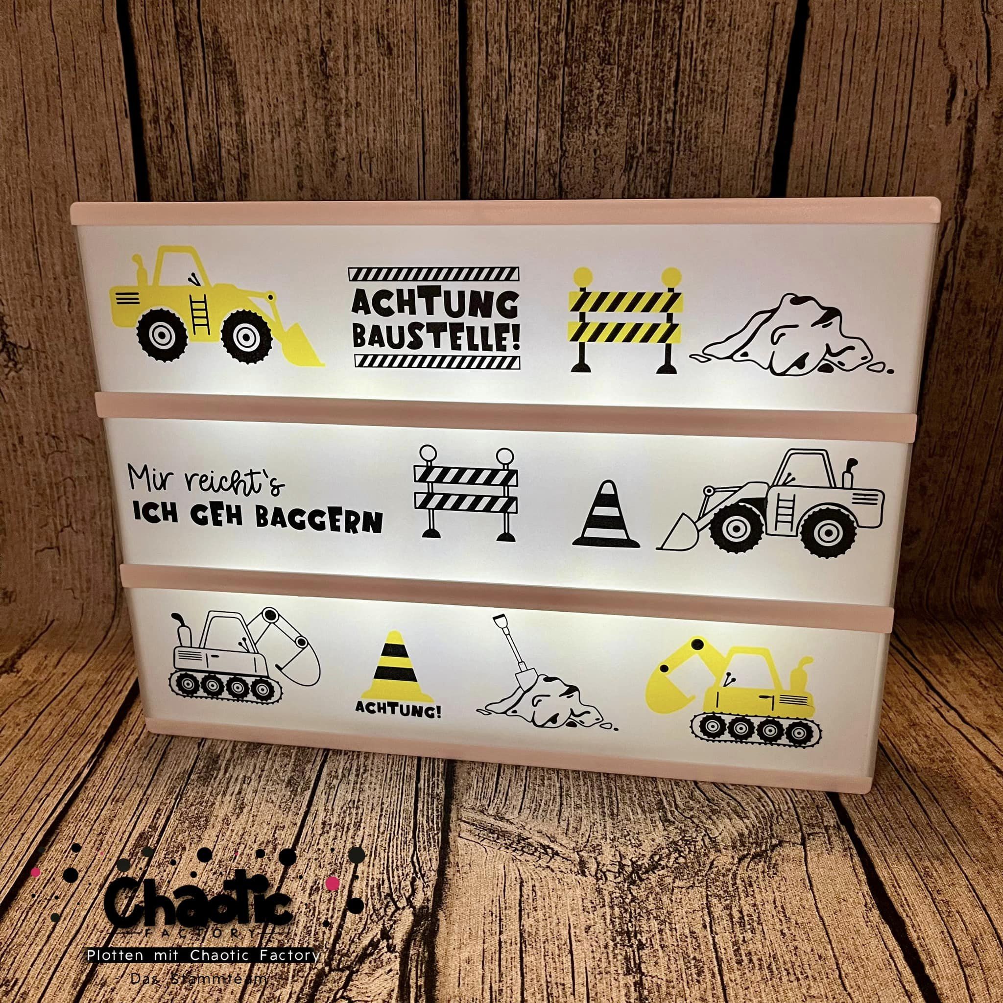 Plotterdatei Achtung Baustelle!