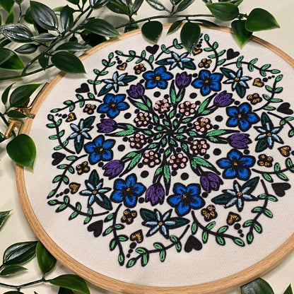 Plotterdatei Blumenmandala