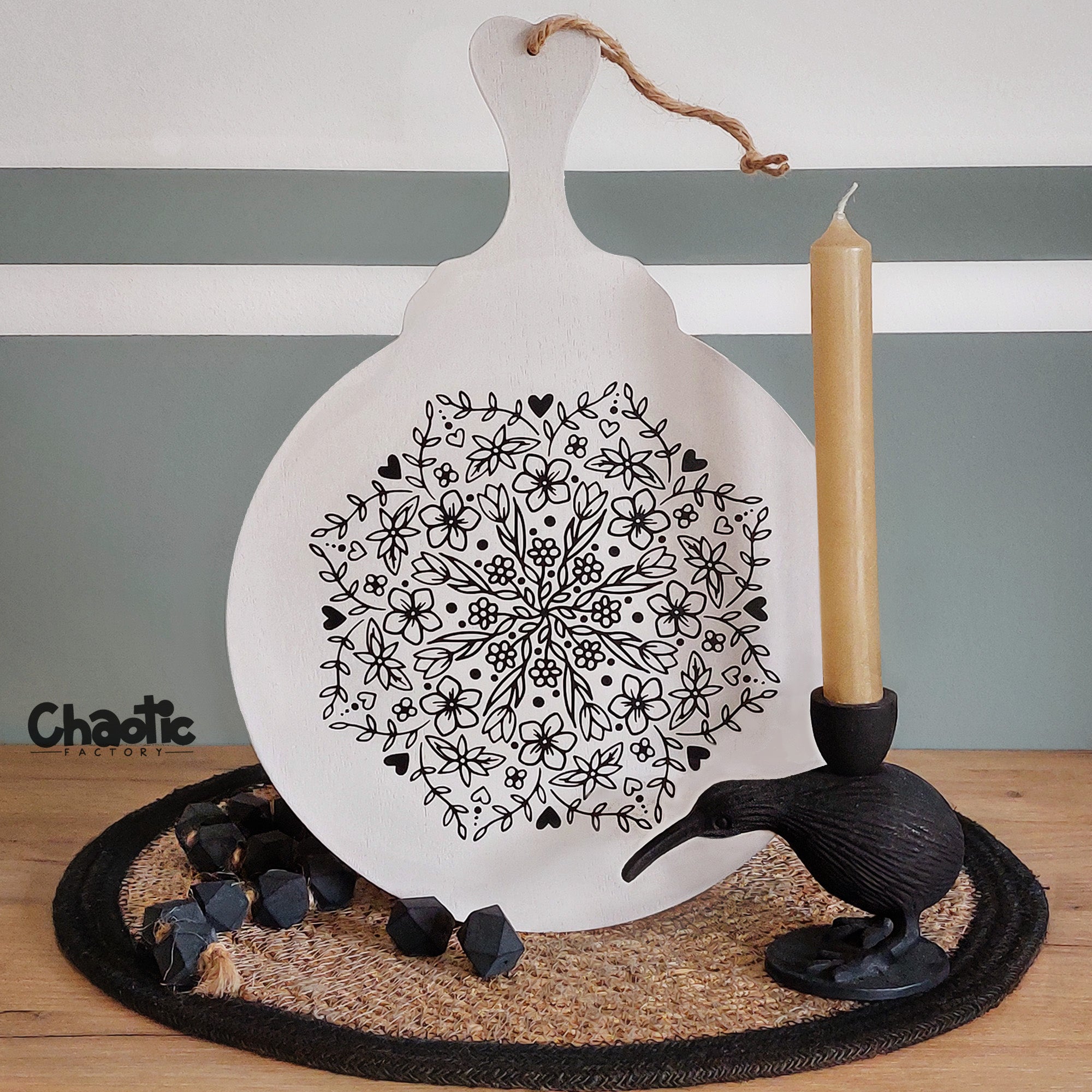 Plotterdatei Blumenmandala