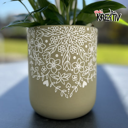 Plotterdatei Blumenmandala