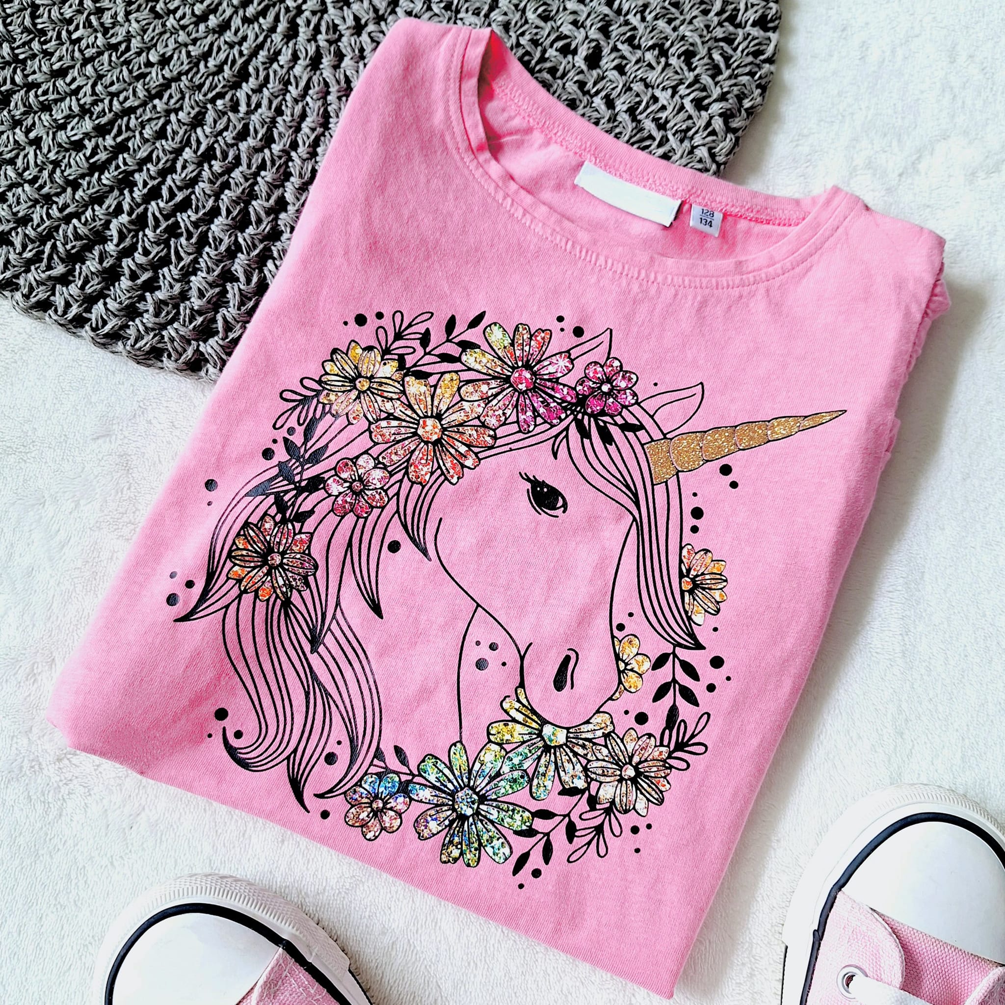 Plotterdatei Ella Einhorn & Penelope Pony