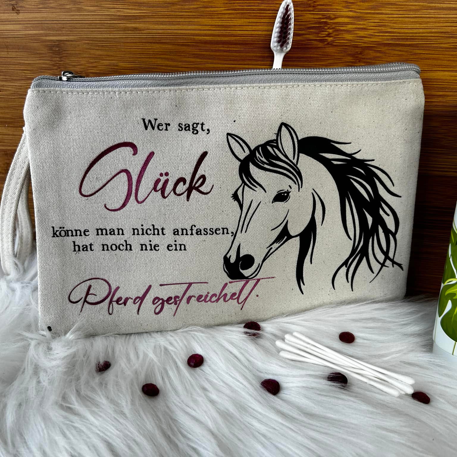 Plotterdatei Pferdeglück