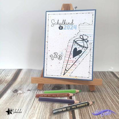 Plotterdatei Endlich Schulkind!