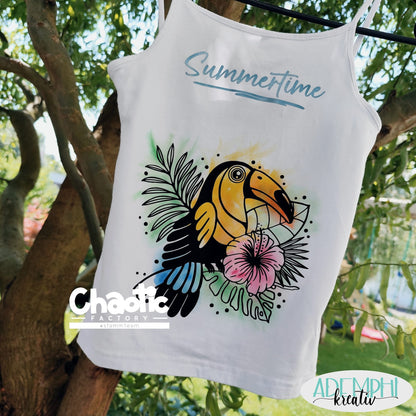 Plotterdatei Tropical Toucan