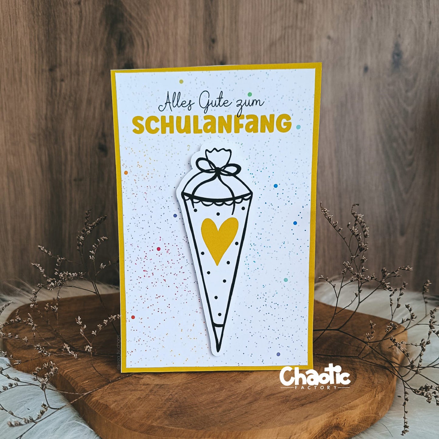 Plotterdatei Endlich Schulkind!