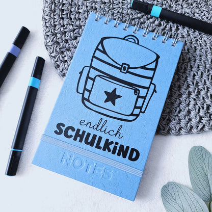 Plotterdatei Endlich Schulkind!