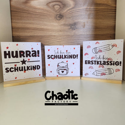 Plotterdatei Endlich Schulkind!
