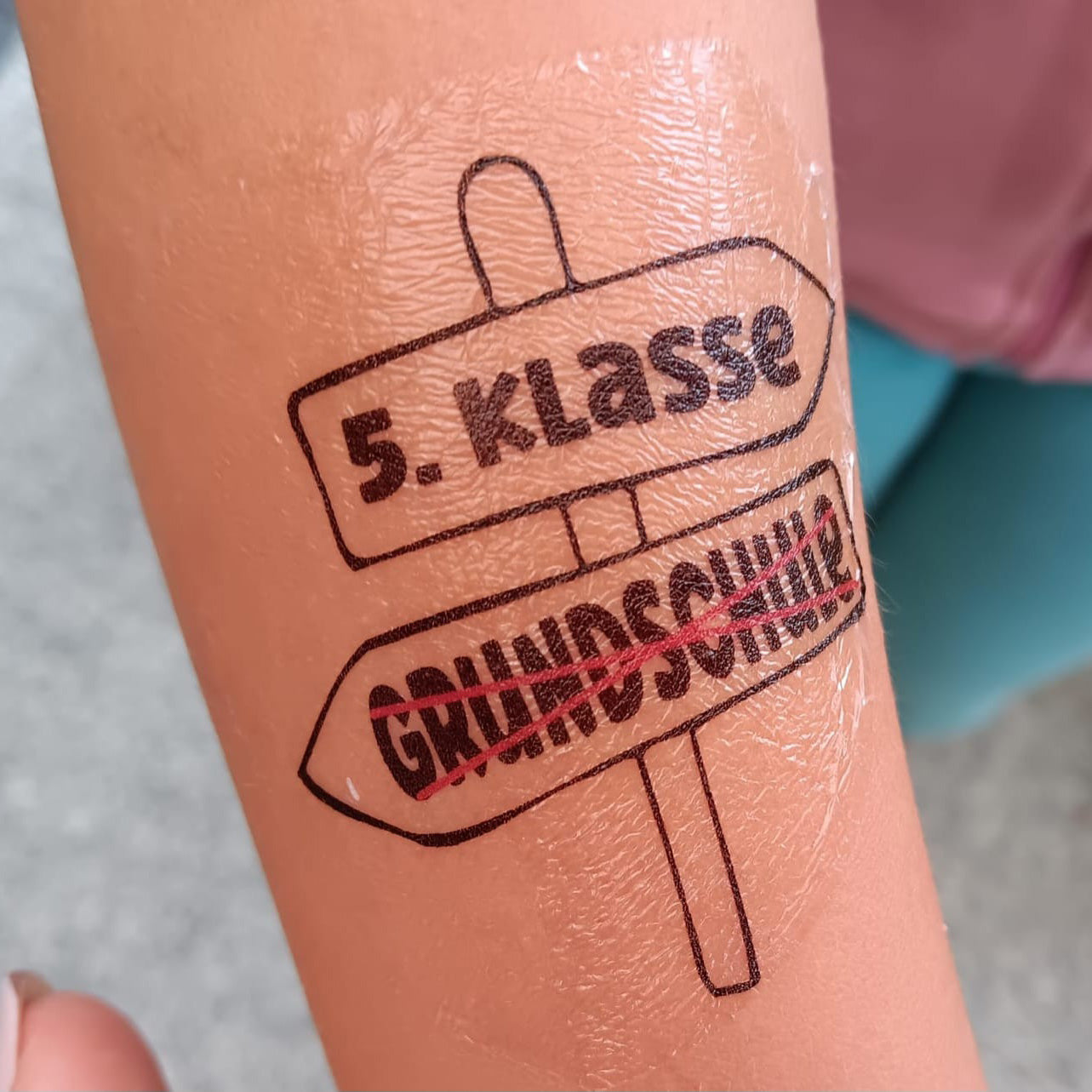 Plotterdatei Endlich Schulkind!
