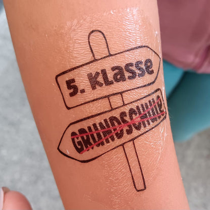 Plotterdatei Endlich Schulkind!