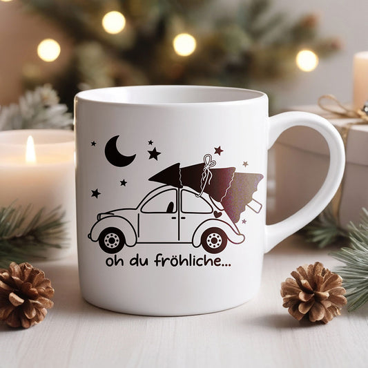 Plotterdatei Oh Du Fröhliche!