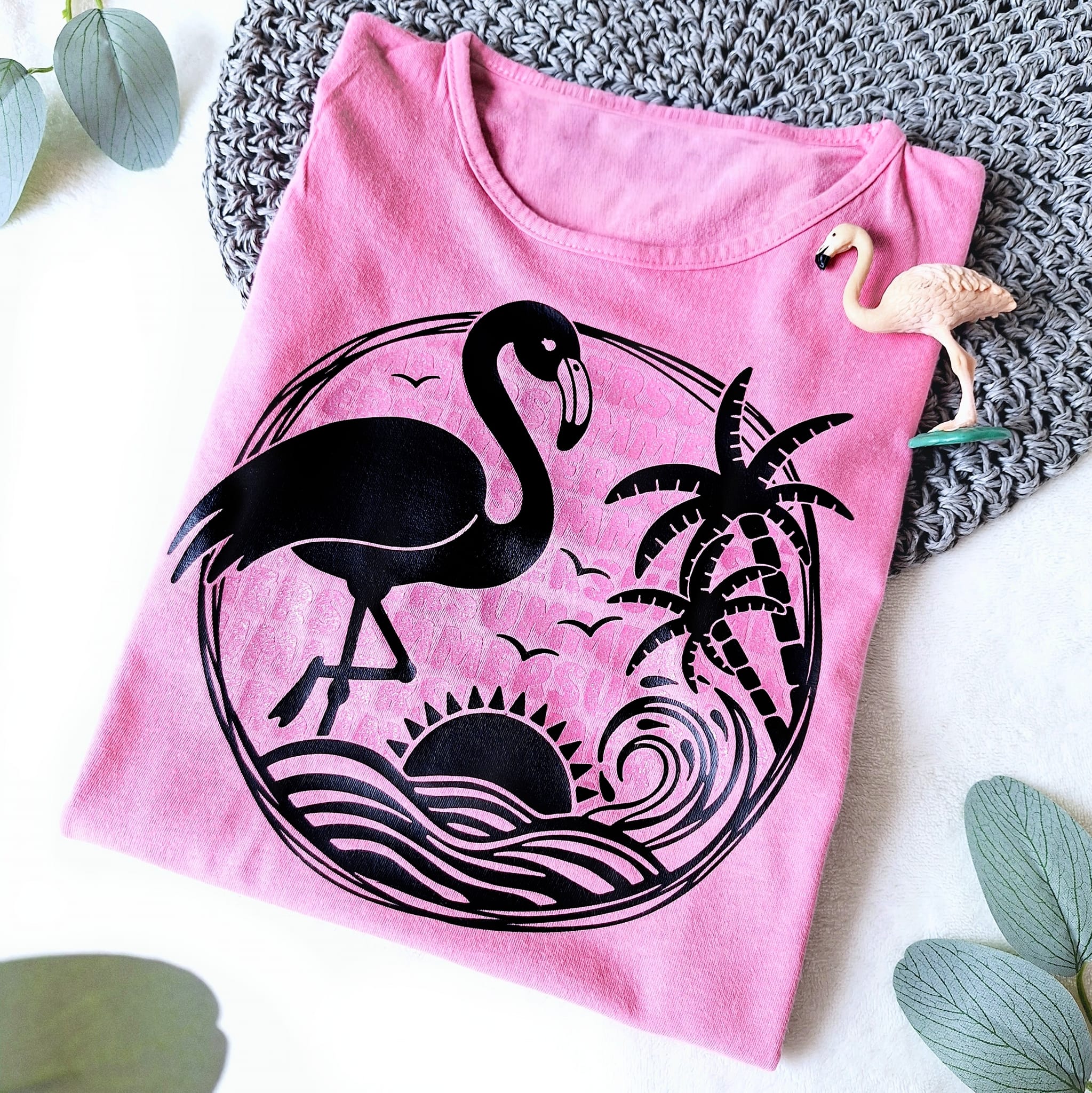 Plotterdatei Flamingo Love