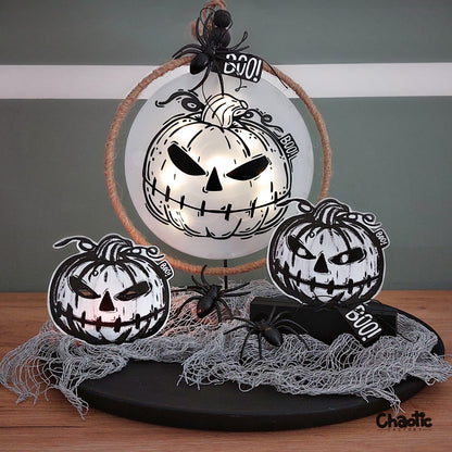 Plotterdatei Scary Pumpkin