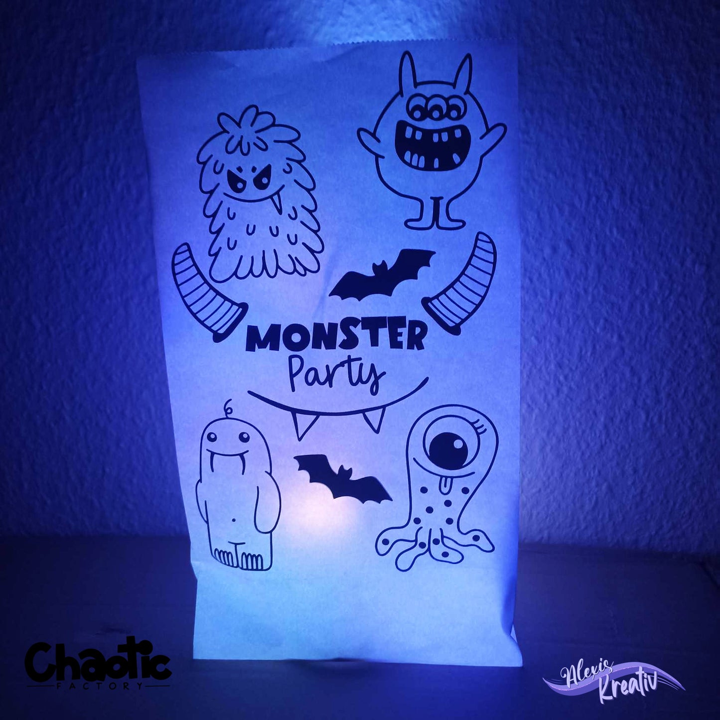 Plotterdatei Monsterparty