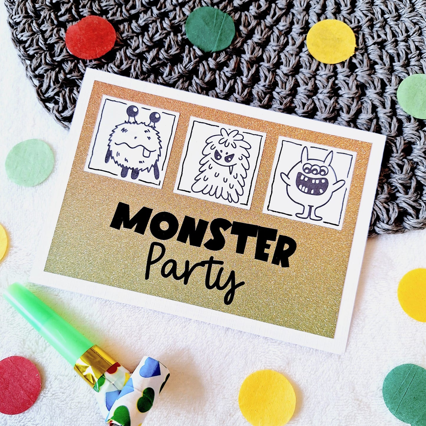 Plotterdatei Monsterparty