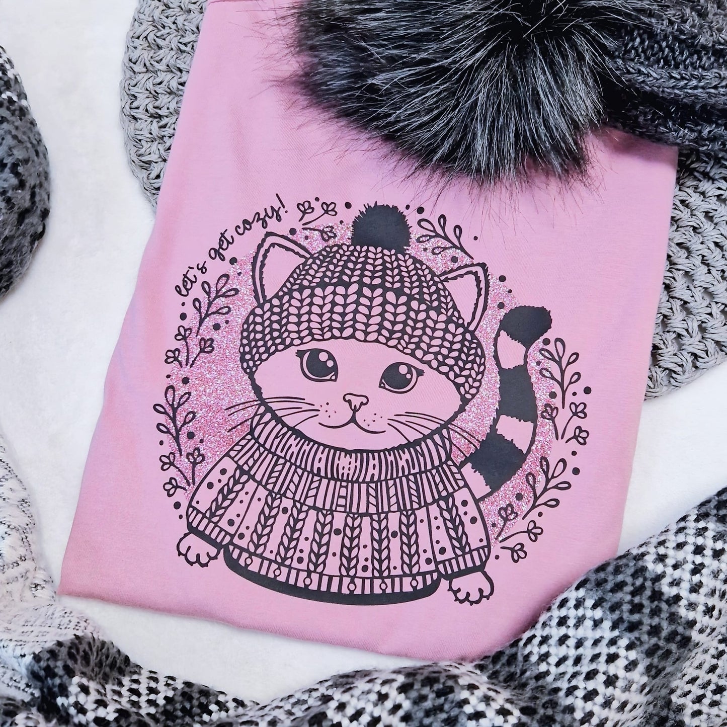 Plotterdatei Cozy Kitty