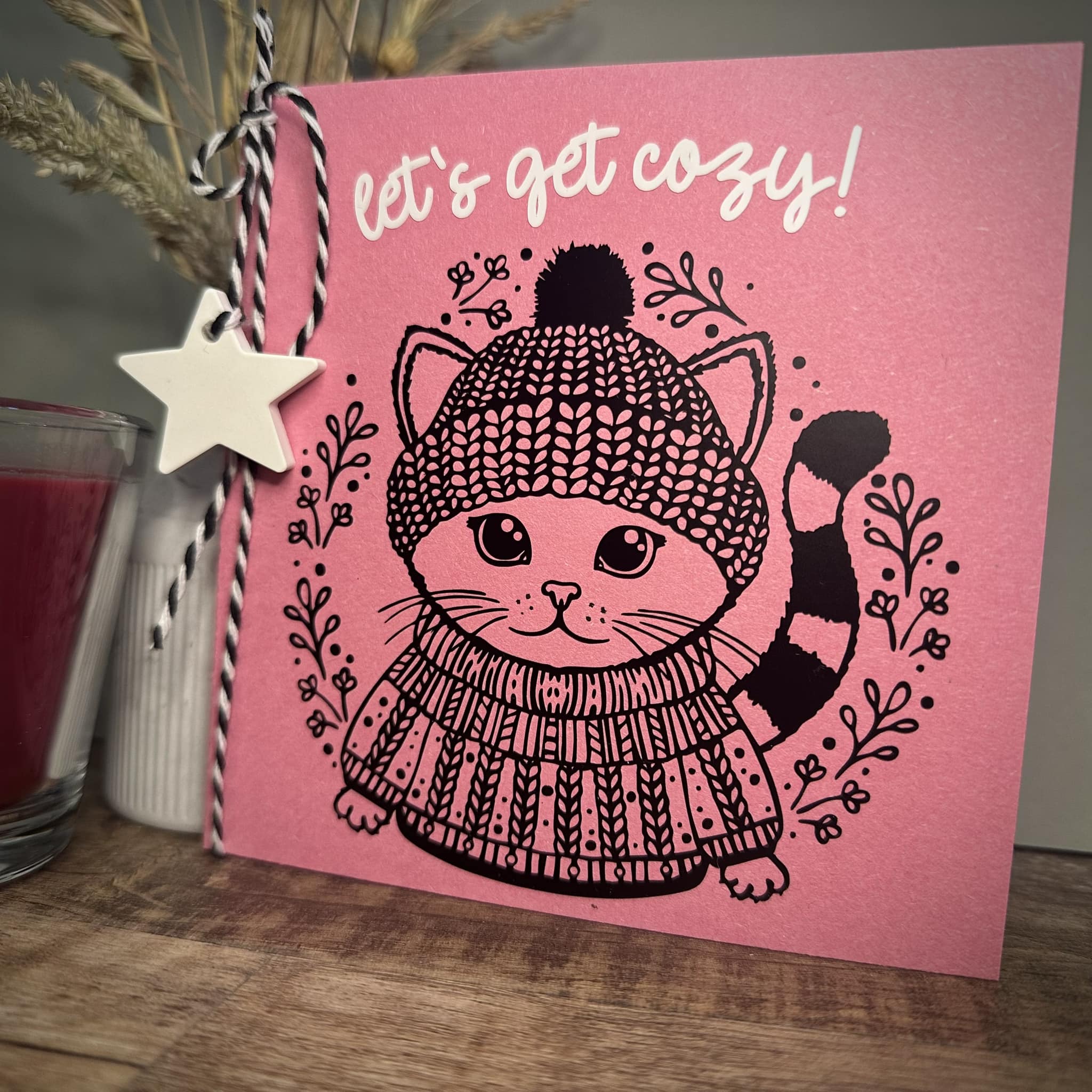Plotterdatei Cozy Kitty