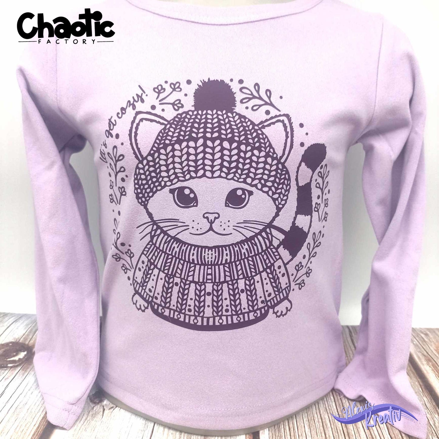 Plotterdatei Cozy Kitty