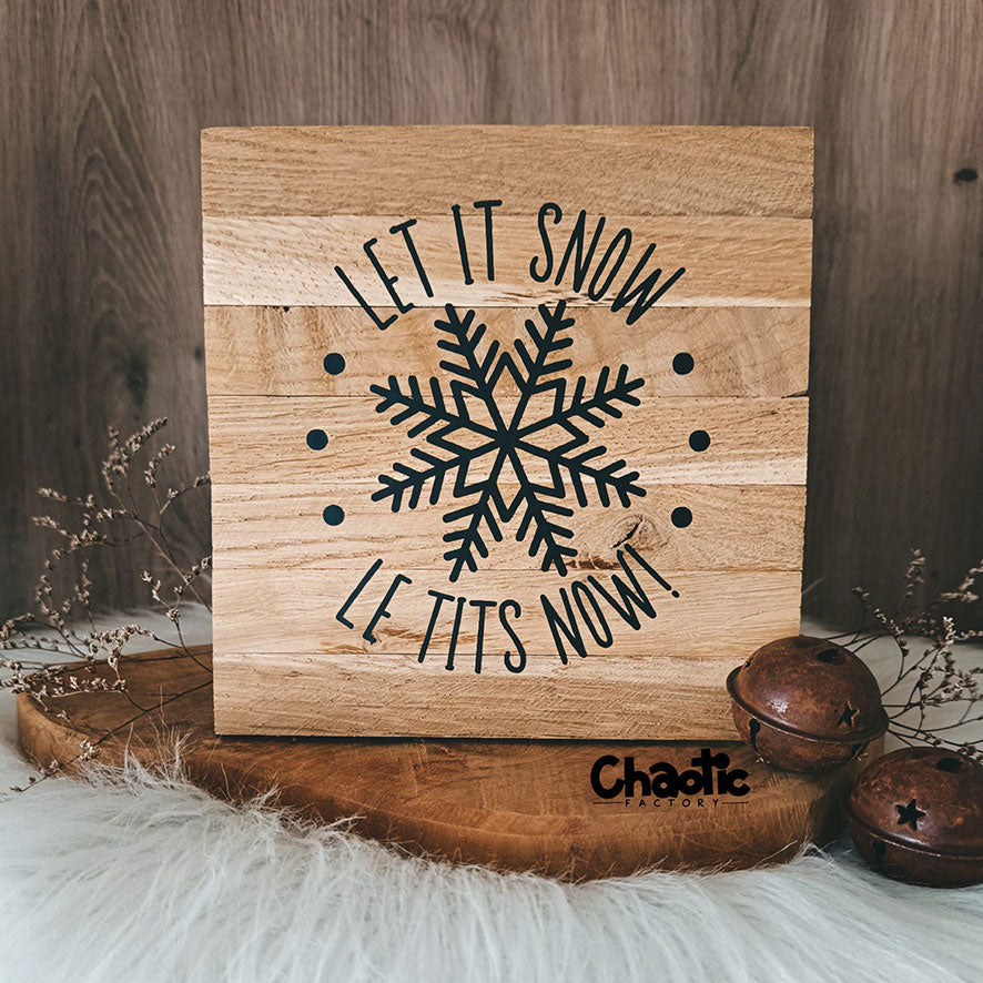 Plotterdatei Let It Snow!