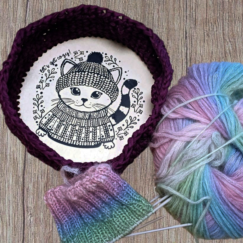 Plotterdatei Cozy Kitty