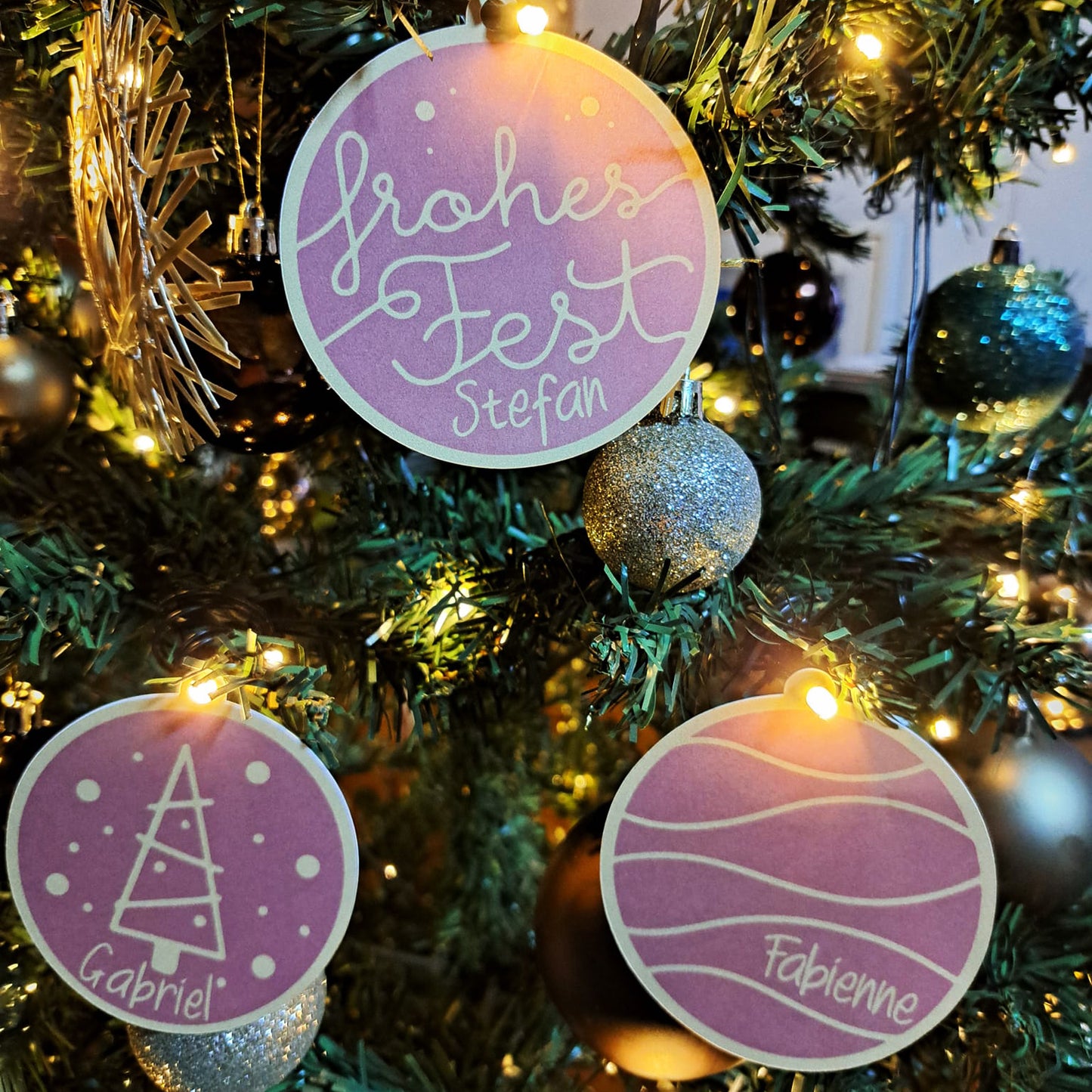 Plotterdatei Christmas Ornaments