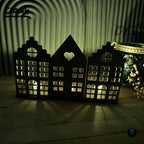 Lasercut Teelichthäuschen