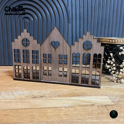 Lasercut Teelichthäuschen (Inkl. Gewerbelizenz)