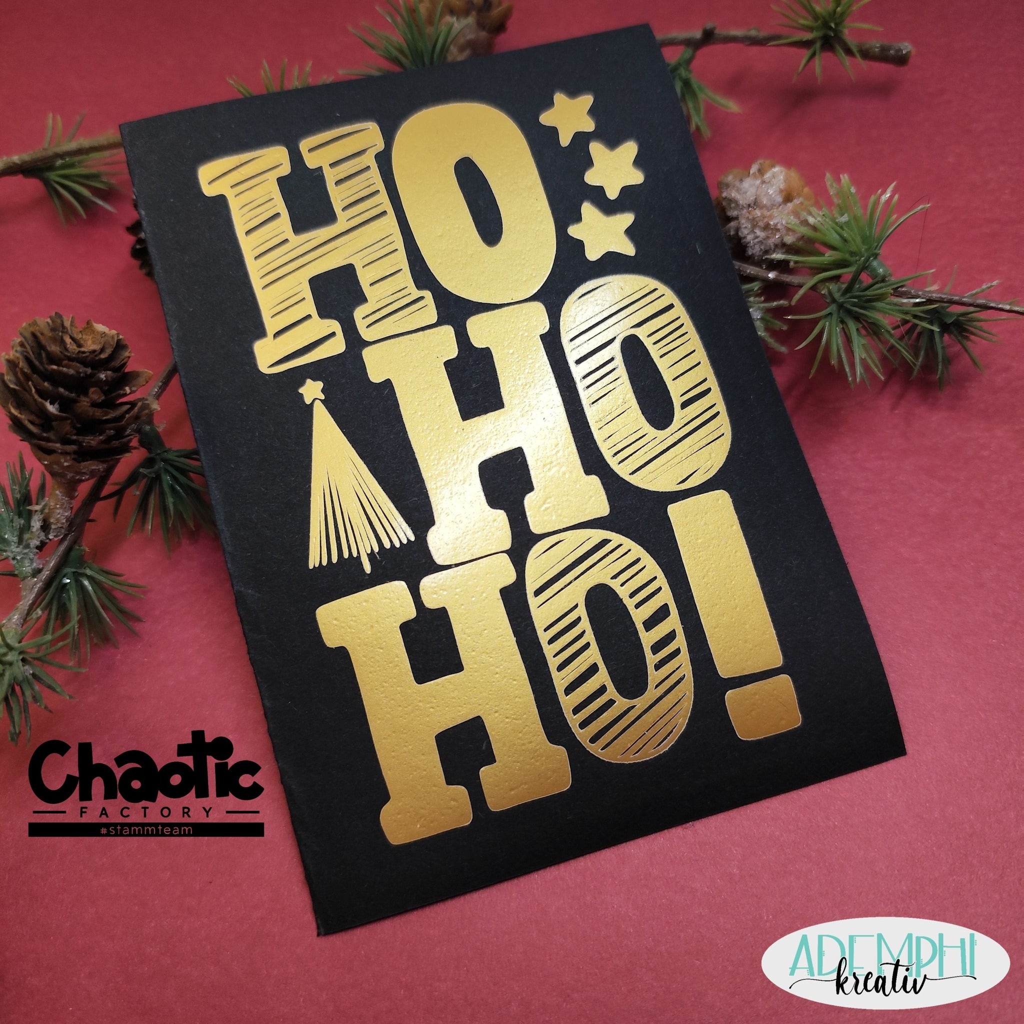Plotterdatei HO HO HO!