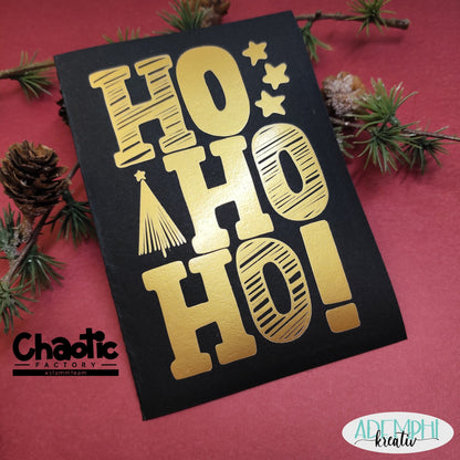 Plotterdatei HO HO HO!