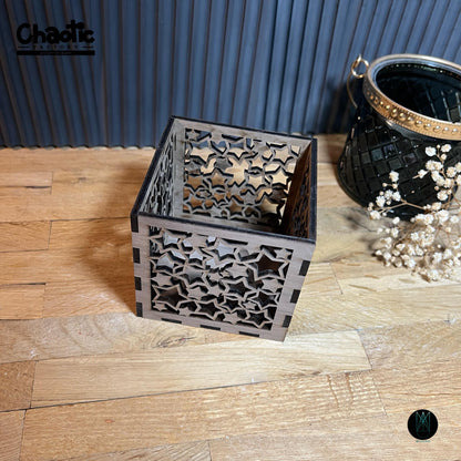 Lasercut Sternenlicht