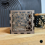 Lasercut Sternenlicht