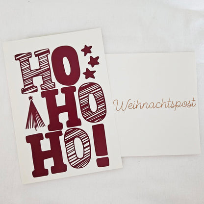 Plotterdatei HO HO HO!