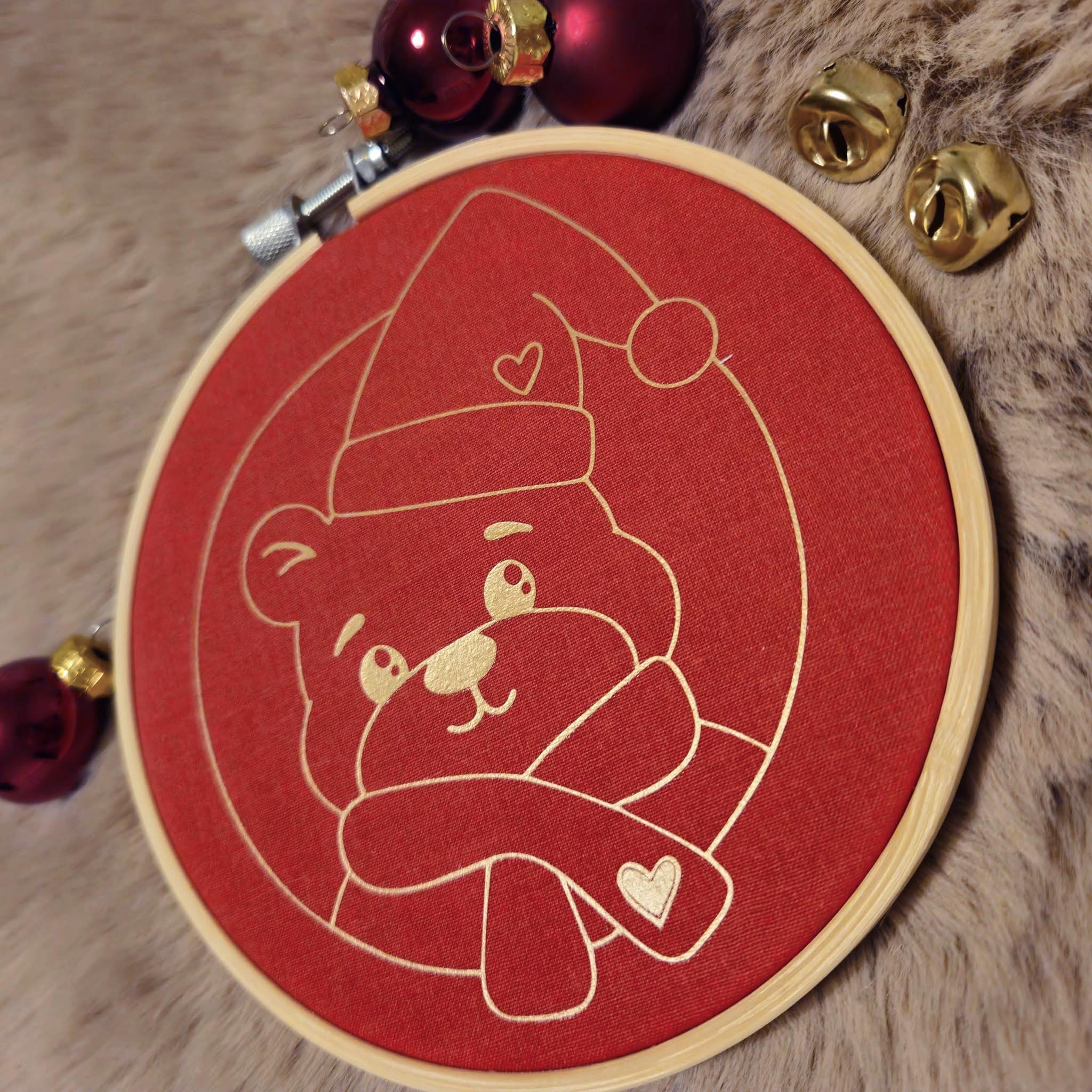Plotterdatei Weihnachtsbärchen
