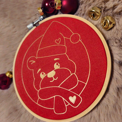 Plotterdatei Weihnachtsbärchen