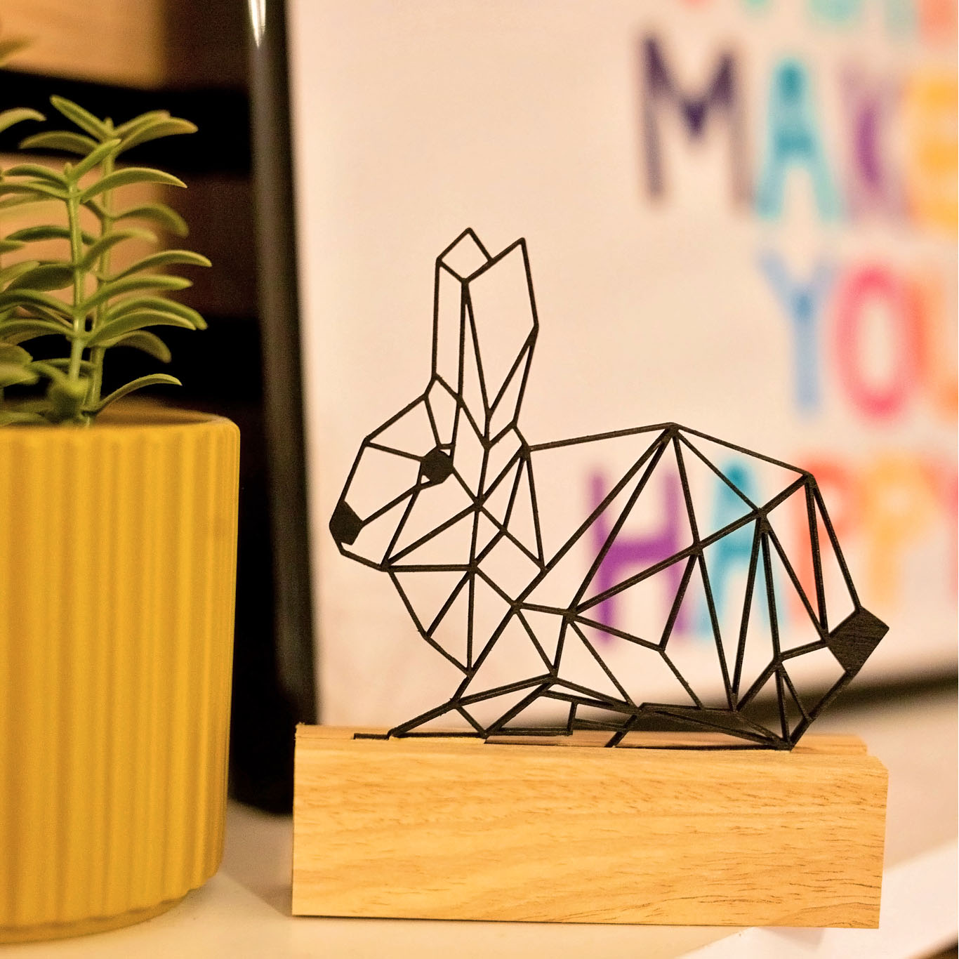 Lasercut Geohase