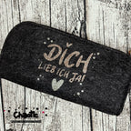 Plotterdatei Dich lieb ich ja!